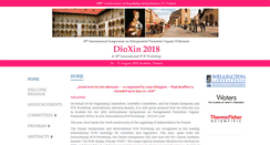 Desktop Screenshot of dioxin2018.org